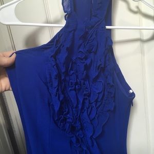 Karen Millen blue mini dress